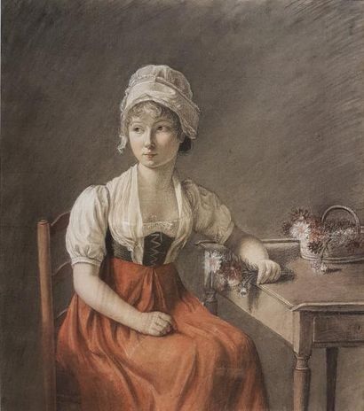 Gustave POETZSCH (1870-1950)
FEMME ASSISE...