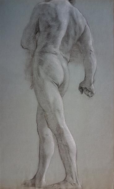 Gustave POETZSCH (1870-1950)
ETUDE D'HOMME...