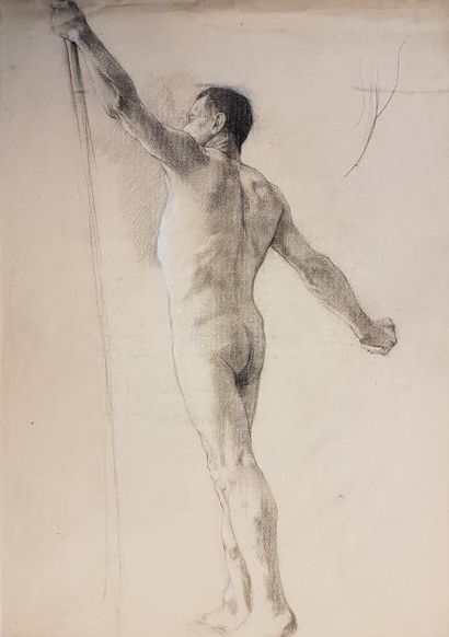 Gustave POETZSCH (1870-1950)
ETUDE D'HOMME...