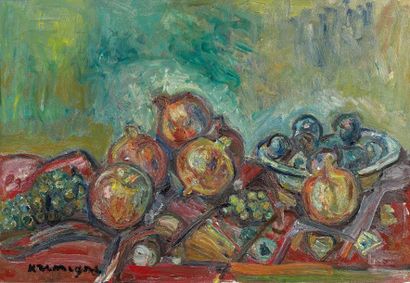Pinchus KREMEGNE (1890-1981)
NATURE MORTE.
Huile...