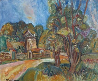 Pinchus KREMEGNE (1890-1981)
LES SAULES DES...