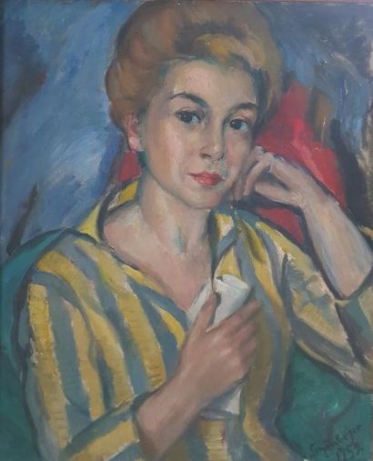 Armand SCHÖNBERGER (1885-1974)
PORTRAIT DE...