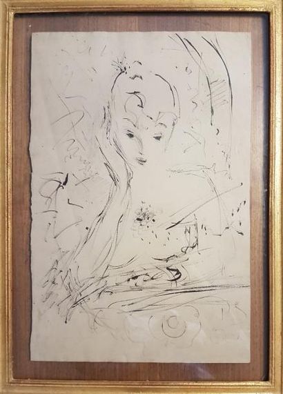 Marcel VERTES (1895-1961), attribué à
JEUNE...