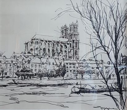 René AUBERT (1894-1977)
LA COLLÉGIALE NOTRE...