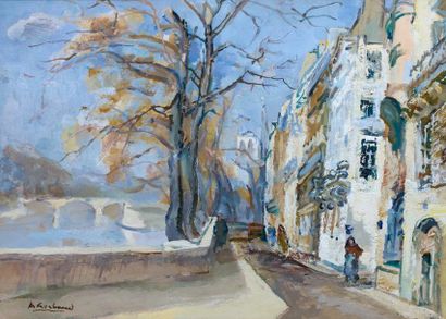 Abel GERBAUD (1888-1954)
VUE DE PARIS DEPUIS...