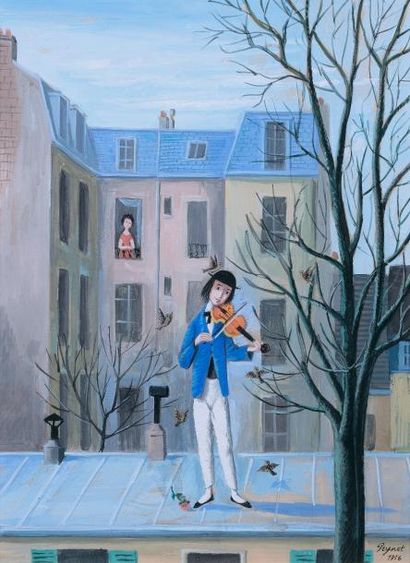 Raymond PEYNET (1908-1999)
VIOLONISTE SUR...