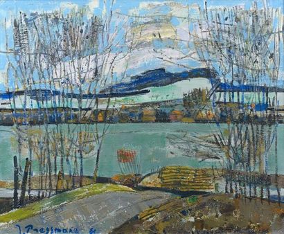 Joseph PRESSMANE (1904-1967)
PAYSAGE A LA...