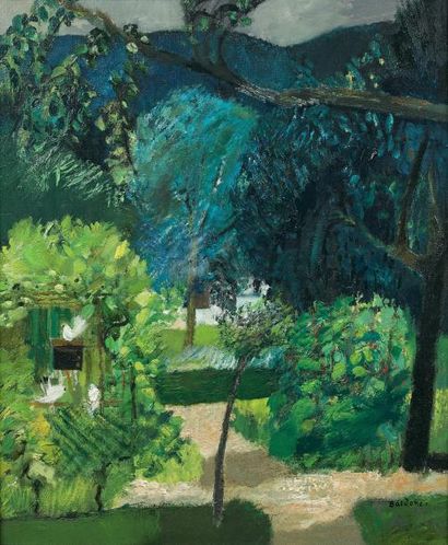 Guy Bardone (1927-2015)
JARDIN A LA TONNELLE...