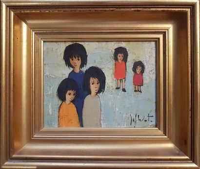 Jef WAUTERS (1927-2013)
GROUPE DE JEUNE FILLES...