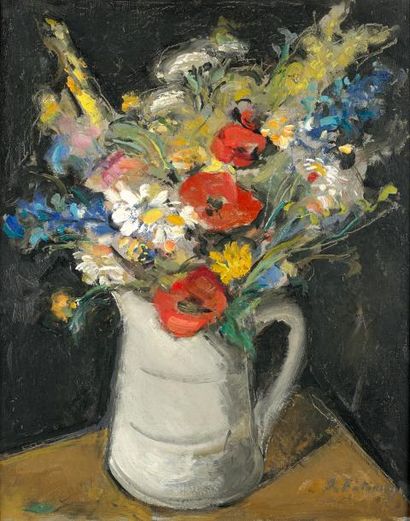 Serge FOTINSKY (1887-1971)
VASE DE FLEURS...