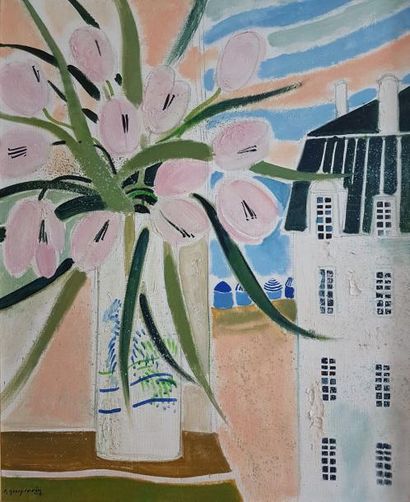 Claude GROSPERRIN (1936-1977)
TULIPES SUR...