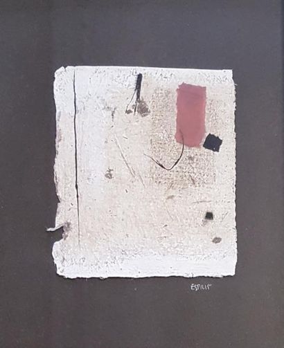 Jean-Louis ESPILIT (né en 1943)
COMPOSITION.
Paire...