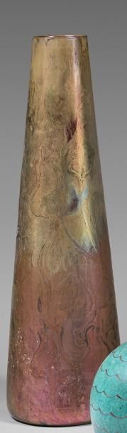 CLEMENT MASSIER (1845-1917)
Grand vase de...