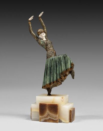 Demetre CHIPARUS (1886-1947) d'après
DANSEUSE,...