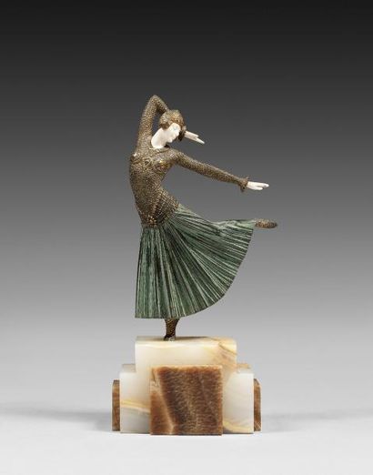 Demetre CHIPARUS (1886-1947) d'après
AYOUTA,...