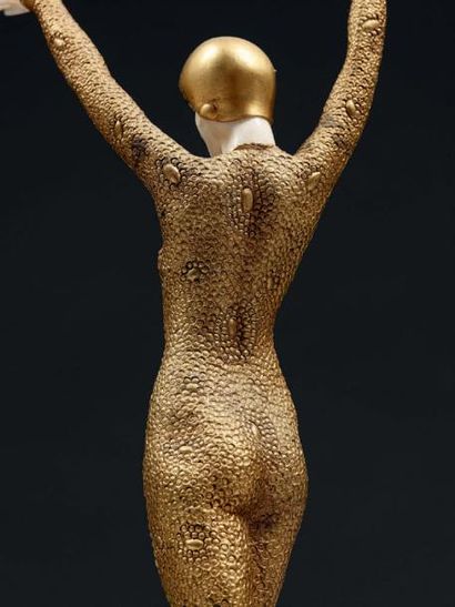 Demetre CHIPARUS (1886-1947) d'après
DOURGA,...