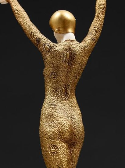 Demetre CHIPARUS (1886-1947) d'après
DOURGA,...