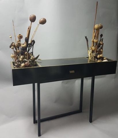 Travail français Vers 1970
Console formant...