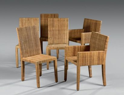 ECART INTERNATIONAL
Suite de quatre chaises...