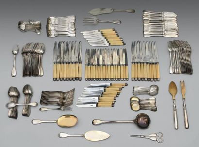 Service de couverts en argent (950), modèle...