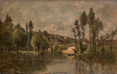 Antoine Emile PLASSAN (1817-1903)

PAYSAGE...