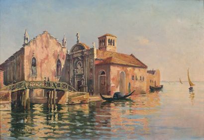 Marcel COIGNET (1857-1914)

VENISE, L'ÉGLISE...