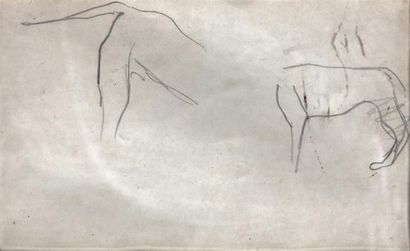 Paul GAUGUIN (1848-1903), attribué à

- ÉTUDES...