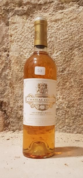 Six bouteilles Sauternes, Barsac. Château...
