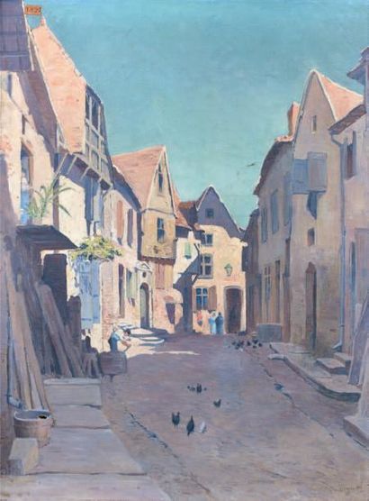 PIERRE VIGNAL (1855-1925)

EFFET DE LUMIÈRE...