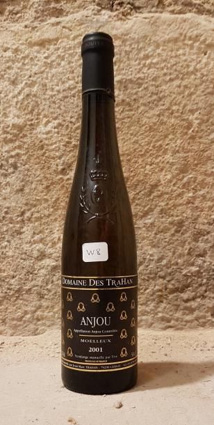 Onze demi-bouteilles. Anjou, vin blanc. Domaine...