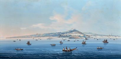 ECOLE NAPOLITAINE DU XIXème SIECLE

LE PORT...