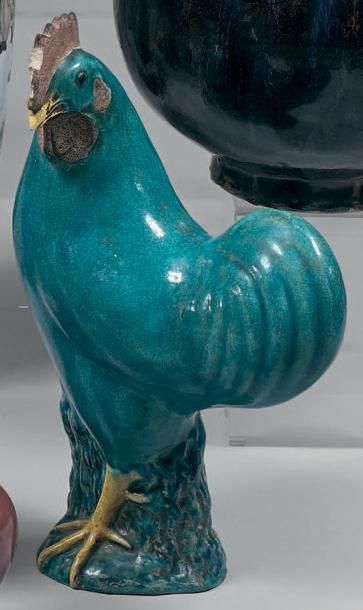 CHINE - XIXème siècle

Coq posé sur un rocher...