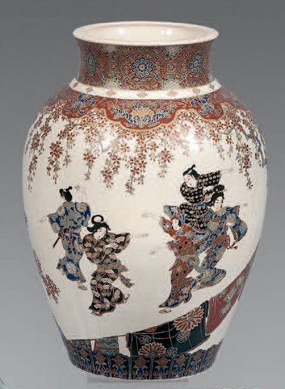 JAPON, Fours de Satsuma - Epoque MEIJI (1868...
