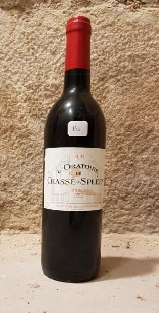Dix bouteilles. Bordeaux, Moulis. L'Oratoire...