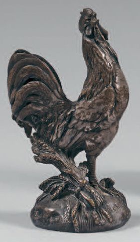 Auguste CAÏN (1821-1894)

COQ A LA GERBE...