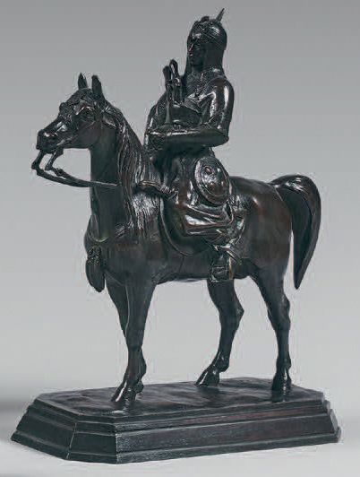 Antoine-Louis BARYE (1796-1875), d'après

CAVALIER...