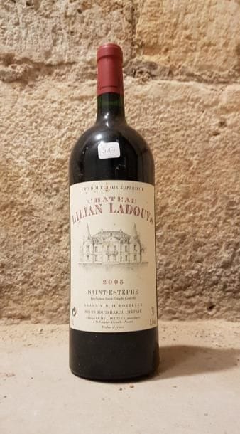 Cinq magnums. Grand vin de Bordeaux. Château...