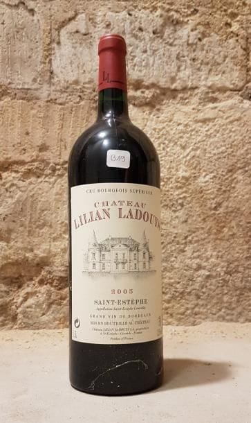Cinq magnums. Grand vin de Bordeaux. Château...
