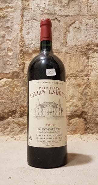 Cinq magnums. Grand vin de Bordeaux. Château...