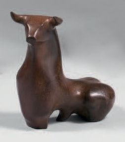 Claude LHOSTE (1929-2009)
TAUREAU.
Epreuve...