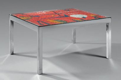 André LANSKOY (1902-1976)
Plateau en mosaïque...