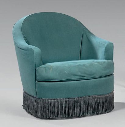 Jules LELEU (1883-1961), attribué à
Fauteuil...