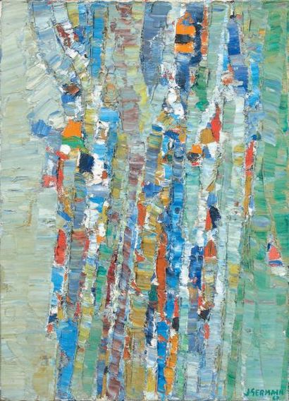Jacques GERMAIN (1915-2001)
COMPOSITION,...