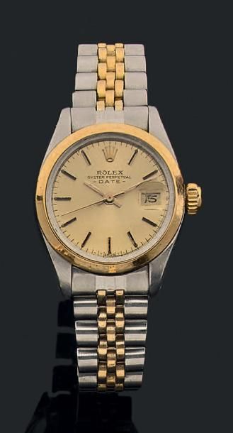 Montre bracelet de dame automatique en acier...