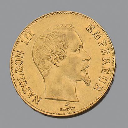 France
Une pièce de 100 Francs en or jaune.
Second...