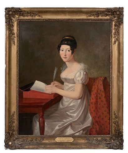 Ecole FRANCAISE du début du XIXème siècle

PORTRAIT...