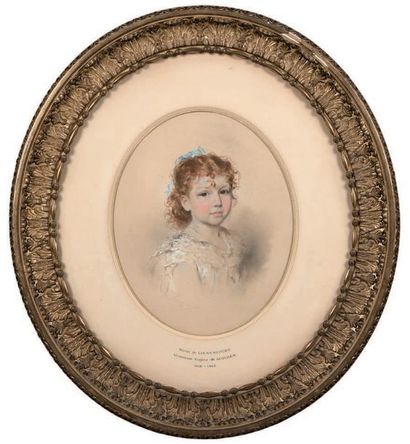 BEGUIN ou SEGUIN
PORTRAIT DE MARTHE DE LOUVENCOURT,...