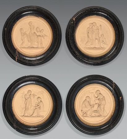 COPENHAGUE, XIXème siècle

Quatre médaillons...