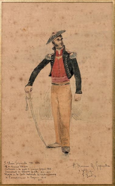 E. Fort

- PORTRAIT DE J. BLAISE GOYENECHE,...