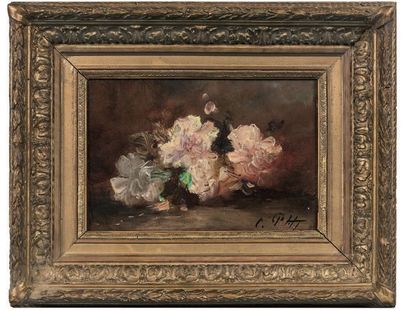 Eugène Petit (1839-1886)
JETÉ DE FLEURS.
Huile...